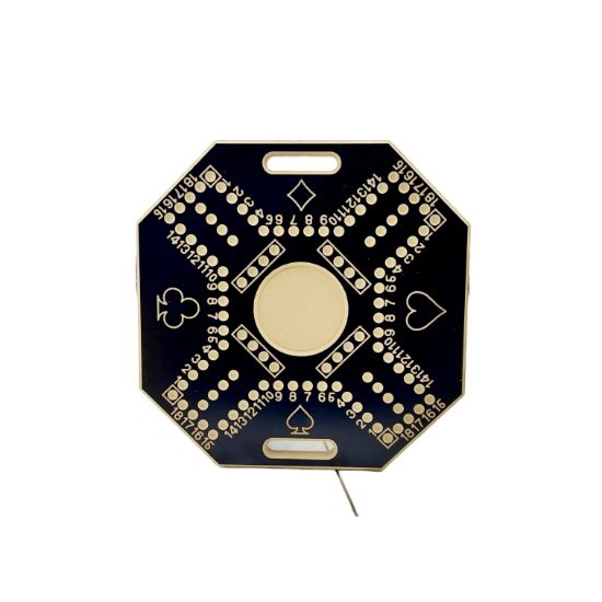 صورة جاكارو ( جكارو ) خشب مرقمة بالحجم الكبير مع أوراق اللعب لون اسود